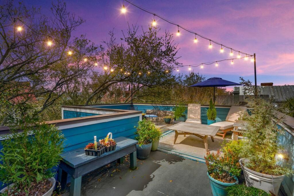 Elegant Sunlit Home With Private Rooftop Oasis Charleston Luaran gambar